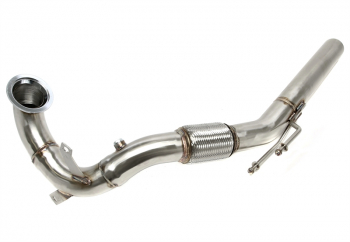 TA Technix Downpipe mit Flexrohr passend für Audi A3 (8V) / Seat Leon (5F) / Skoda Octavia (5E), Superb (3T) / VW Golf VII (AU) / Passat (3C)