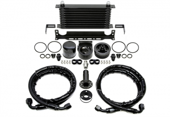 TA Technix Aluminium Ölkühler-Kit passend für Audi A4 (B9), A5 (F5), A7 (C8), A8 (D5) / Porsche Cayenne (9Y), Macan (95B), Panamera (971) / VW Touareg (CR7)