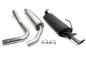 Preview: TA Technix Sportauspuffanlage 1x70x140mm passend für Saab 9-3 2.0T Facelift/Aerovers. II Typ YS3D