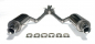 Preview: TA Technix Duplex Edelstahlanlage 1x100mm Links+Rechts passend für Audi A6 Quattro Limo.+Avant 2.4+3.0l Typ 4B-C5