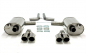 Preview: TA Technix Duplex Edelstahlanlage 2x80mm Links+Rechts passend für Audi A6 Quattro Limo.+Avant Typ 4F-C6