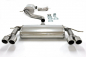 Preview: TA Technix Duplex Edelstahlanlage 2x80mm passend für VW Scirocco III