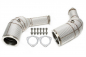 Preview: TA Technix Downpipe mit Hitzeschild und Katalysator passend für Audi A6-RS6 C8, A7 Sportback-RS7