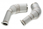 Preview: TA Technix Downpipe mit Hitzeschild und Katalysator passend für Audi A6-RS6 C8, A7 Sportback-RS7