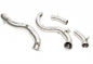 Preview: TA Technix Downpipe ohne Katalysator passend für Mercedes Benz GLC-Klasse C63 AMG X253, GLC Coupe C253 - Motorcode M177