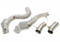 Preview: TA Technix Downpipe mit Hitzeschild und Katalysator passend für Mercedes Benz S-Klasse AMG S63 W222 - Motorcode M177