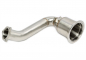Preview: TA Technix Downpipe ohne Katalysator / Vorkatersatzrohr passend für Porsche Panamera /4 3.0T Typ 971
