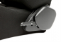 Preview: TA Technix Sportsitz - schwarz, perforiert, verstellbar, links