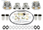 Preview: TA Technix 45mm DCOE Vergaser Komplettkit passend für Opel 1.6-2.0l-8V CIH Motoren