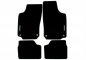 Preview: TA Technix Fußmatten Set mit Logo passend für Opel Corsa C Typ X01