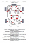Preview: TA Technix PU-bushings kit 37-pieces / front axle+rear axle / front axle with Ø 21mm rod / M3 eccentric / rear axle with Ø 14mm rod / fits BMW 3 series E30