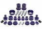 Preview: TA Technix PU-bushings kit 32-pieces / front axle+rear axle / front axle with Ø 24mm rod / M3 eccentric / rear axle with Ø 18mm rod / fits BMW Z3 Roadster/Coupe series E36