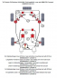 Preview: TA Technix PU-bushings kit 32-pieces / front axle+rear axle / front axle with Ø 25mm rod / rear axle with Ø 12mm rod / fits BMW 3 series E36 Compact
