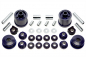 Preview: TA Technix PU-bushings kit 32-pieces / front axle with 19mm rod + rear axle / suitable for Audi A3 (8L)/ Seat Leon, Toledo II (1M)/ Skoda Octavia (1U)/ VW Bora, Golf IV (1J)/ New Beetle (9C/1C/1Y)