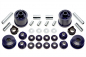 Preview: TA Technix PU-bushings kit 32-pieces / front axle with 23mm rod + rear axle / suitable for Audi A3 (8L)/ Seat Leon, Toledo II (1M)/ Skoda Octavia (1U)/ VW Bora, Golf IV (1J)/ New Beetle (9C/1C/1Y)