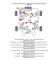 Preview: TA Technix PU-Buchsen Kit 46-teilig / Hinterachse / passend für Audi A3 / Q3 / TT / Seat Leon / Altea / Toledo / Alhambra / Skoda Octavia / Superb / Yeti / VW Scirocco / Eos / Jetta / Golf / Touran / Tiguan / Passat / Sharan