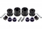 Preview: TA Technix PU-Buchsen Kit 14-teilig / Vorderachse mit Stabi 19mm +HA Ø =72mm / passend für Seat Ibiza, Cordoba (6L)/ Skoda Fabia, Roomster (6Y/5J)/ VW Fox (5Z)/ Polo (9N)/ Polo Stufenheck (9A)