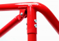 Preview: TA Technix roll bar red with logo fits for VW Golf V type 1K
