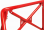 Preview: TA Technix roll bar red with logo fits for VW Golf V type 1K