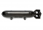 Preview: TA Technix Lufttank "Military Look" 19 Liter schwarz mit echt Carbon Furnier