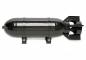 Preview: TA Technix Lufttank "Military Look" 11,5 Liter schwarz mit echt Carbon Furnier