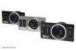Preview: TA Technix / Viair pressure indicator holder / frame black / 90° angled