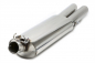 Preview: TA Technix rear silencer 2x76mm from racing exhaust system RSG2E276SC suitable for VW Golf II