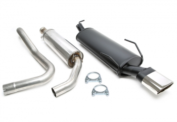 TA Technix Sportauspuffanlage 1x70x140mm passend für Saab 9-3 2.0T Typ YS3D