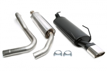 TA Technix Sportauspuffanlage 1x70x140mm passend für Saab 9-3 2.0T Aerovers. I Typ YS3D