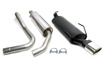 TA Technix Sportauspuffanlage 1x70x140mm passend für Saab 9-3 2.0T Facelift/Aerovers. II Typ YS3D