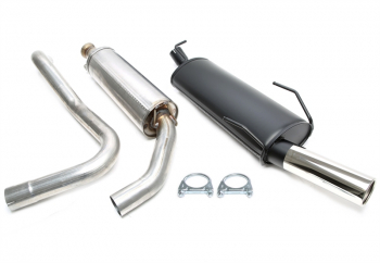 TA Technix Sportauspuffanlage 1x90mm passend für Saab 900 II 2.0T +Coupe/Cabriolet Typ YS3D