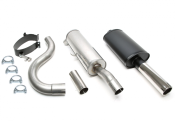 TA Technix sport exhaust system 1x80mm suitable for Volvo 740/760+940 sedan. + estate