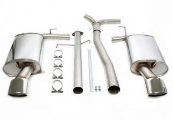 TA Technix duplex stainless steel system 1x90x120mm left+right fits Mazda 6 MPS Turbo Type GG