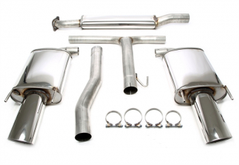 TA Technix Duplex Edelstahlanlage 1x90x120mm passend für Opel Insignia A Kombi 4WD