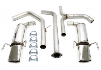TA Technix Duplex Edelstahlanlage 1x90x120mm Links+Rechts passend für Opel Insignia A 4/5-Türer 2.0l CDTI/2-WD Typ 0G-A