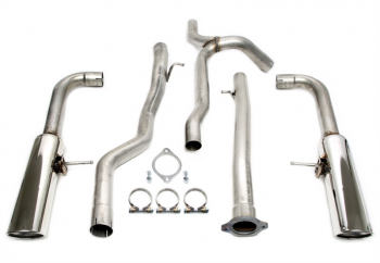 TA Technix Duplex Sport Exhaust System 1x100mm Left+Right fits Volvo V70 III/ XC 70 II Diesel 2WD/4WD Type B