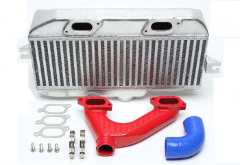 TA Technix intercooler kit suitable for Subaru Impreza WRX 2.5 STI , BJ 2005 - 2007 (sits above the engine)