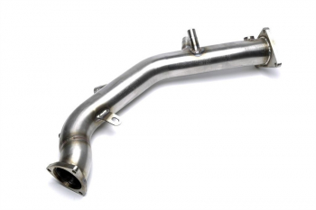 TA Technix downpipe suitable for Audi A4, A4 Allroad Type B8, A5, A5 Cabriolet Type B8, A6 Type 4G, Q5 Type 8R, Seat Exeo typ 3R  - 2.0 TDi engines