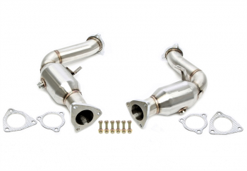 TA Technix downpipe with catalyst suitable for Audi A4/S4 (B8), A5/S (B8), A6 (C7), A8 (D4), Q5 (8R)