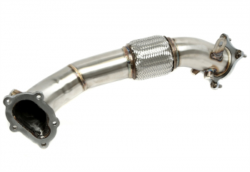 TA Technix Downpipe mit Flexrohr passend für Audi  A6 Typ 4G, Q5 Typ 8R, A7 Typ 4GA 3.0 TDI Biturbo