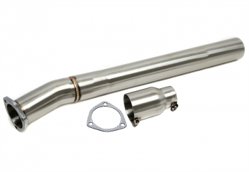 TA Technix Downpipe ersetzt DPF passend für Audi A6 Quattro 2.7l + 3.0l Diesel Typ 4F-C6