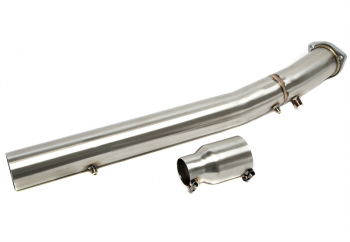 TA Technix Downpipe ersetzt DPF passend für Audi A6 Quattro 2.7l + 3.0l Diesel Typ 4F-C6