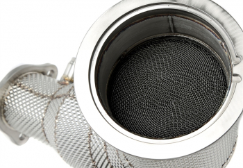 Preview: TA Technix Downpipe mit Katalysator mit Hitzeschild+OPF passend für Audi A4-RS4 (B9 Facelift), A5-RS5 (F5-Facelift)
