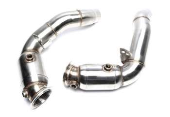 TA Technix Downpipe mit Katalysator passend für BMW 5er Serie F10, 6er Serie F06/F12/F13 M5/M6