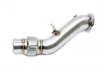 TA Technix downpipe without catalytic converter with flex pipe fits for BMW 1 Series F20/F21, 2 Series F22/F23, 3 Series F30/F31/F34, 4 Series F32/F33/F36, 6 Series G32, 7 Series G11/G12 - engine code B48