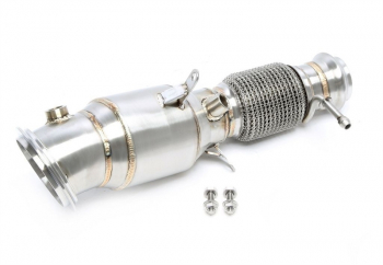 TA Technix Downpipe mit Katalysator und Flexrohr passend für BMW 5er Serie F10/F11/F07 - 520i+528i - Motorcode N20