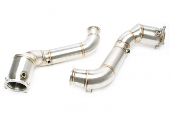 TA Technix downpipe without catalytic converter fits McLaren 720S
