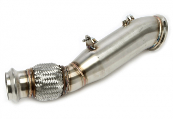 TA Technix downpipe without catalytic converter with flex pipe fits for BMW 1 Series F20/F21, 2 Series F22/F23, 3 Series F30/F31/F34, 4 Series F32/F33/F36, 6 Series G32, 7 Series G11/G12 - engine code B46