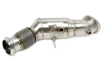 TA Technix Downpipe ohne Katalysator passend für BMW 1er Serie Typ F20/F21, 2er Typ F22, F23, 3er Typ F30, F31, F34, G20, G21, 4er Typ F32,F33, F36, G22, G23, G26, 5er Typ G30, 6er  Typ G32, X3/X4 Typ G01/G02 - Motorcode B48