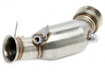 TA Technix Downpipe mit Katalysator passend für BMW 1er Serie Typ F20/F21, 3er Serie Typ F30/F31/F34 - Motocode N55 vor Baujahr 06.2013